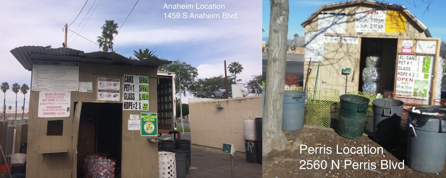 Recycling Centers in Anaheim, Placentia, Corona and Perris CA Sanchez